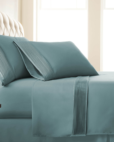 South Shore Linens Extra Deep Pocket Pleated Easy Care Sheet Set