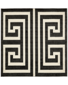 Unique Loom Greek Key Machine-made Rug