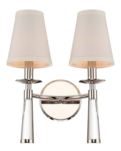 Crystorama 2-light Baxter Sconce