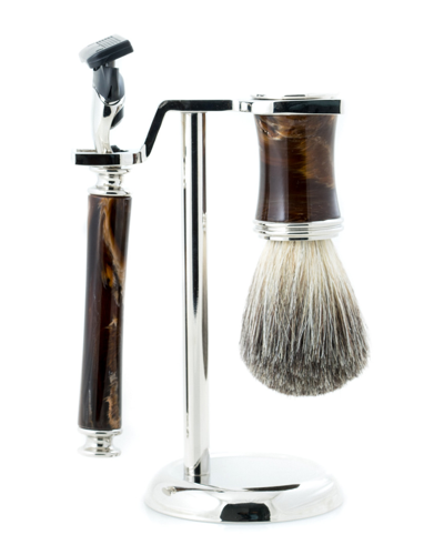 Bey-berk Fusion Razor & Pure Badger Brush