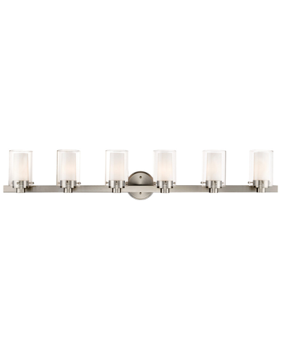 Livex Lighting Livex Manhattan 6-light Brushed Nickel Bath-light