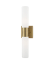 Livex Lighting Livex Aero 2 Lt Antique Brass Ada Bath Vanity