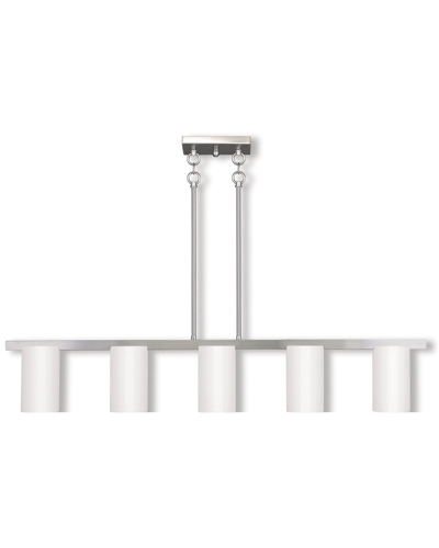 Livex Lighting Livex Astoria 5-light Brushed Nickel Chandelier