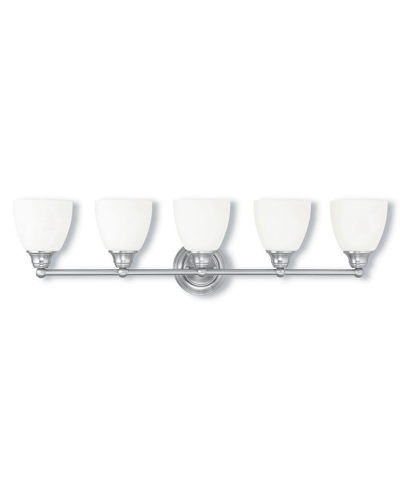 Livex Lighting Livex Somerville 5-light Brushed Nickel Bath-light