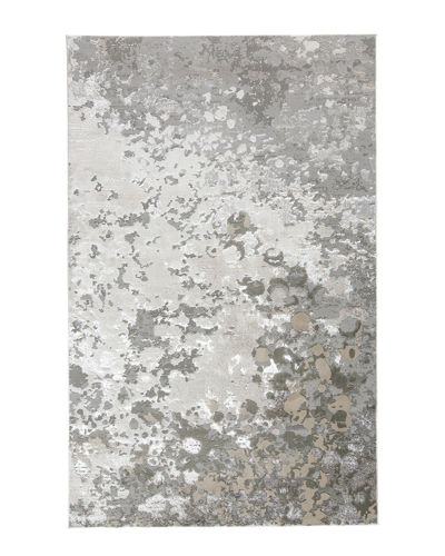 Verlaine Orin Modern Metallic Fluid Rug