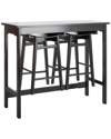 Safavieh Colbie 3pc Pub Set