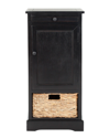 Safavieh Raven Tall Storage Unit In Black
