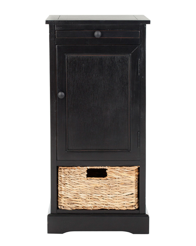 Safavieh Raven Tall Storage Unit In Black