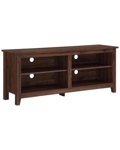 Hewson 58in Rustic Wood Tv Stand