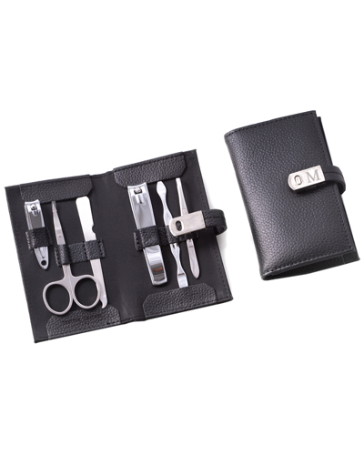 Bey-berk Monogrammed 6pc Manicure Set