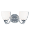Livex Lighting Livex Somerville 2-light Polished Chrome Bath-light