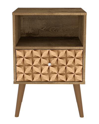 Manhattan Comfort Liberty Mid Century Modern Nightstand