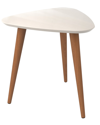 MANHATTAN COMFORT MANHATTAN COMFORT UTOPIA HIGH TRIANGLE END TABLE