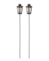 Artistic Home & Lighting 2pc Alpine Outdoor Garden Stakes