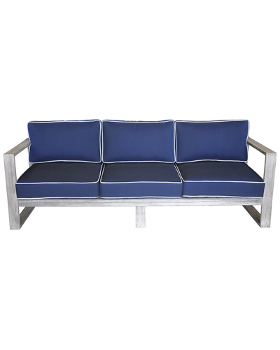 Courtyard Casual Modern North Shore Outdoor Three Seater Sofa