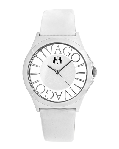 Jivago Women's White Dial Watch