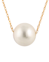 SPLENDID PEARLS SPLENDID PEARLS 14K 8-9MM AKOYA PEARL PENDANT