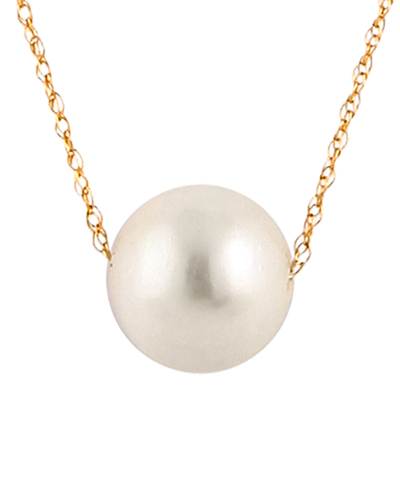 Splendid Pearls 14k 8-9mm Akoya Pearl Pendant