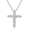 Diana M. Fine Jewelry 18k 0.70 Ct. Tw. Diamond Cross Necklace