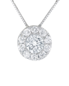 Diana M. Fine Jewelry 14k 0.75 Ct. Tw. Diamond Necklace
