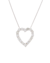 Diana M. Fine Jewelry 18k 3.10 Ct. Tw. Diamond Heart Necklace