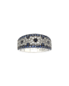 SUZY LEVIAN SUZY LEVIAN 18K & SILVER 2.28 CT. TW. SAPPHIRE RING