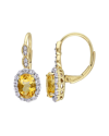 RINA LIMOR RINA LIMOR 14K 2.28 CT. TW. DIAMOND & GEMSTONE EARRINGS