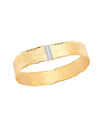 I. Reiss 14k 0.17 Ct. Tw. Diamond Cuff