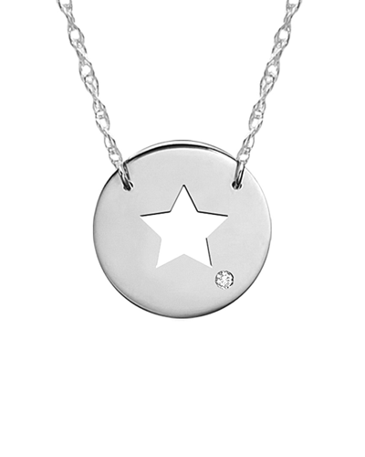 Jane Basch Celestial Collection 14k Diamond Necklace