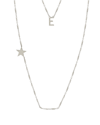 JANE BASCH JANE BASCH SILVER INITIAL NECKLACE (A-Z)