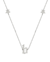 JANE BASCH JANE BASCH SILVER INITIAL NECKLACE (A-Z)