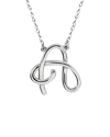 JANE BASCH JANE BASCH SILVER INITIAL NECKLACE (A-Z)