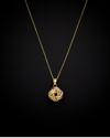 ITALIAN GOLD 14K ITALIAN GOLD LOVE KNOT PENDANT NECKLACE