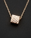 ITALIAN GOLD 14K ITALIAN ROSE GOLD NECKLACE