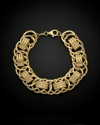 ITALIAN GOLD 14K ITALIAN GOLD FANCY LINK BRACELET