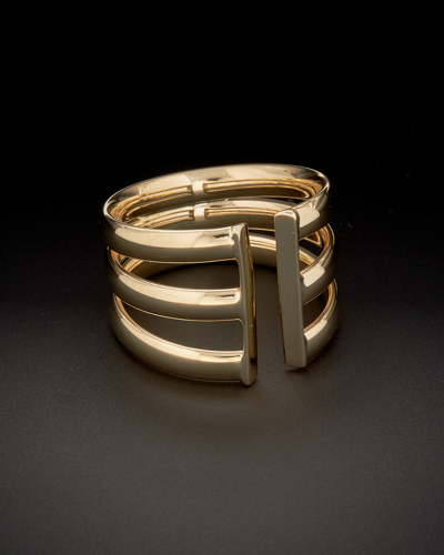 Italian Gold Triple Open Band Ring