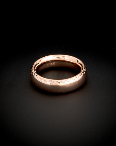 Italian Rose Gold Ring