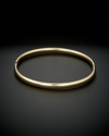 ITALIAN GOLD 14K ITALIAN GOLD POLISHED HINGED BANGLE