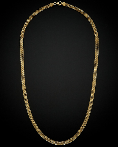 Italian Gold Bismark Necklace