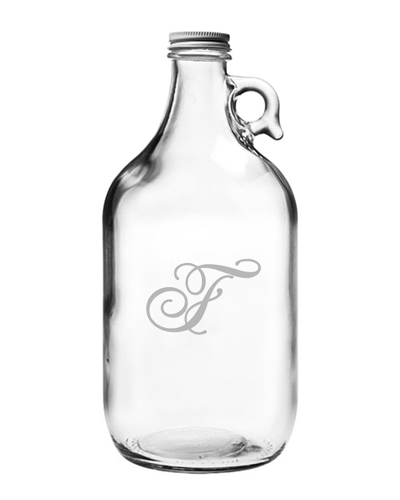 Susquehanna Glass Monogrammed 64oz Champlain Pub Growler