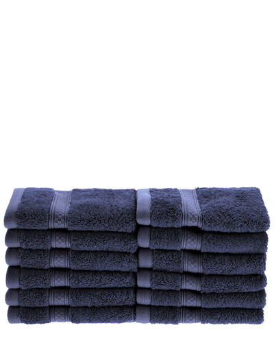 Superior Solid 12pc Face Towel Set