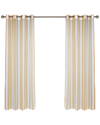 COMMONWEALTH HOME FASHIONS COMMONWEALTH ESCAPE STRIPE INDOOR & OUTDOOR GROMMET SINGLE CURTAIN