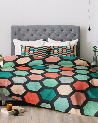 Deny Designs Jacqueline Maldonado Hexagon Comforter Set