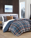 EDDIE BAUER EDDIE BAUER SHASTA LAKE NAVY MICRO SUEDE COMFORTER SET