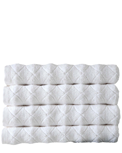 Ozan Premium Home Esperance Collection 4pc Bath Towel Set