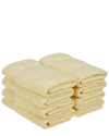 Superior Solid 8pc Absorbent Hand Towel Set