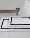 Modern Threads 2-pack Reversible Contrast Stripe Bath Mat Set