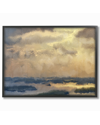 Stupell Painted Neutral Morning Sky Abstract By Kimberly Allen Framed Art