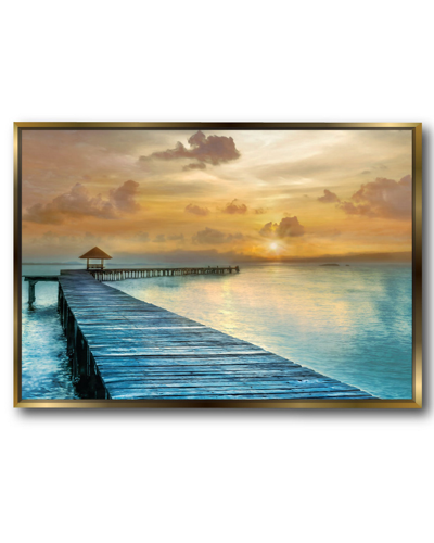 Courtside Market Wall Decor Courtside Market Island Time Gallery Framed Canvas