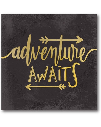 Courtside Market Wall Decor Adventure Awaits I Gallery-wrapped Canvas Wall Art